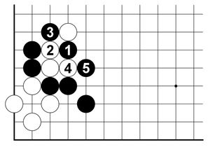 围棋基础训练 吃子练习 一 动态图3