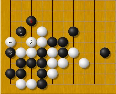 围棋死活问题 为什么角部黑棋不能活